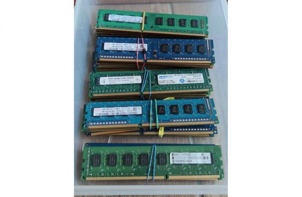 Tesztelt DDR3 PC Ram memria modulok 500Ft - tl