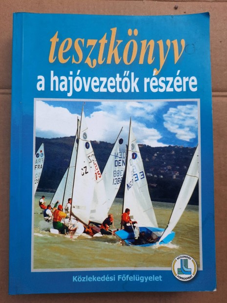 Tesztknyv a hajvezetk rszre cm knyv elad 