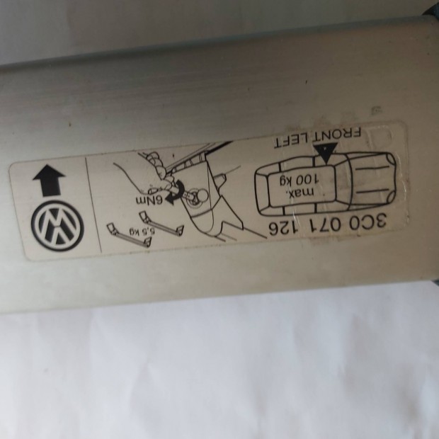 Teto csomagtarto VW Passat Gyari