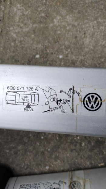 Tetőcsomagtartó VW Polo 9 N, 9N1