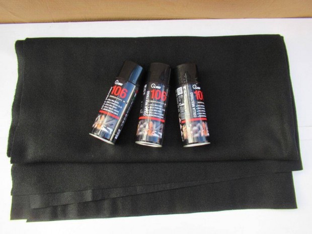 Tet�k�rpit filc fekete sz�vet tet� fel�j�t� k�rpit anyag ragaszt�