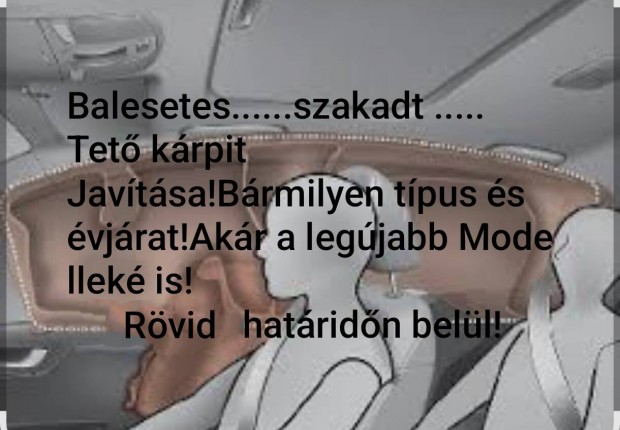 Tetkrpit javts (Balesetes ..szakadt )