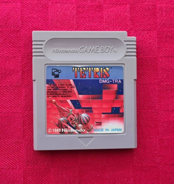 Tetris v1.0 Minuet 09 Nintendo Game Boy original minuette gameboy