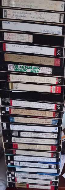 Tvs felvteles VHS kazettk