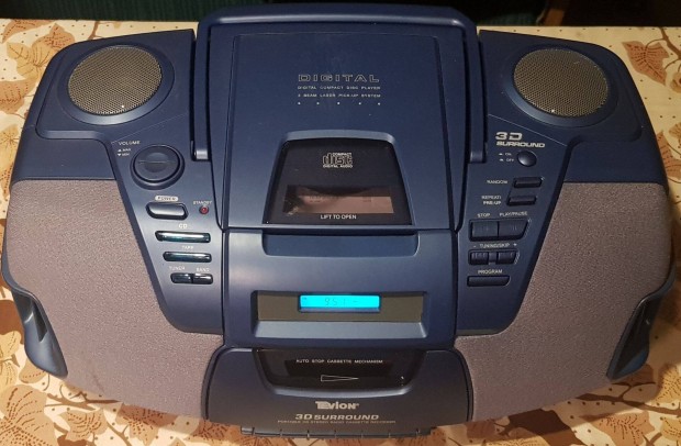 Tevion hifi hordozhat rdi magn deck Sony Jvc Aiwa LG 8