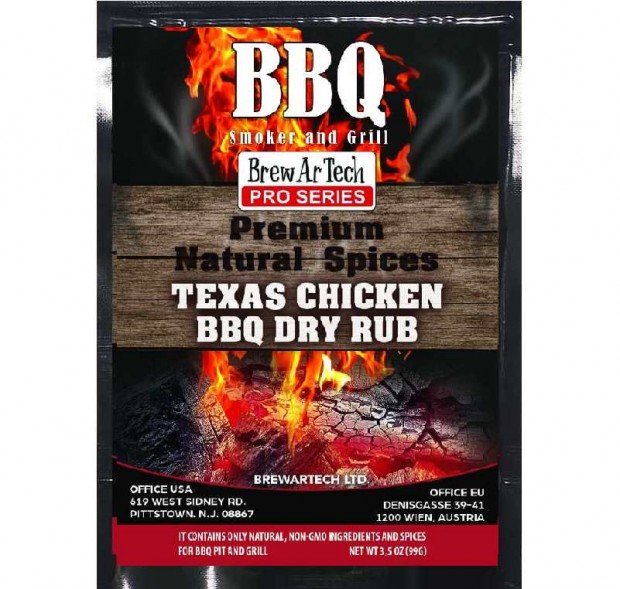 Texas Chicken BBQ Rub fŰszerkeverék 100g (2902)