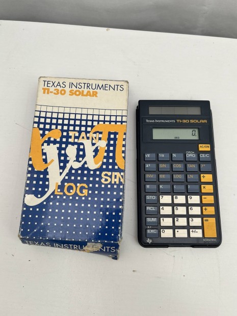 Texas Instruments TI-30 solar szmolgp retro