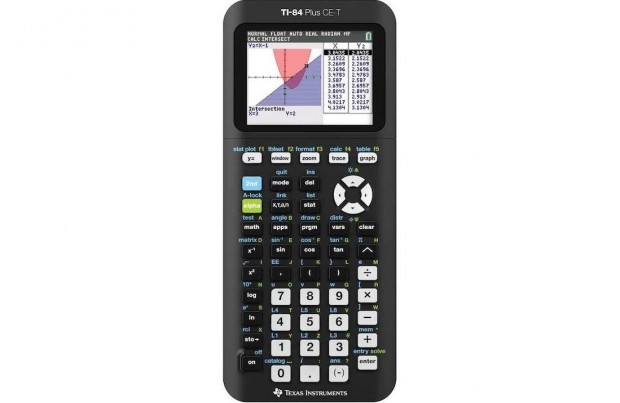 Texas Instruments TI-84 Plus CE-T Grafikus szmolgp, Sznes kijelz