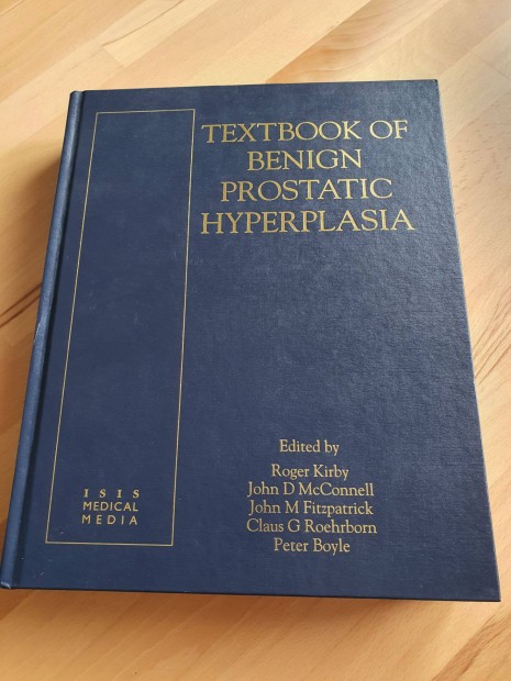Textbook of benign prostatic hyperplasia