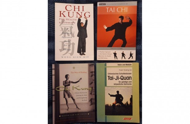 Tha Chi s Chi Kung knyvek (4 db) angol nyelven elad