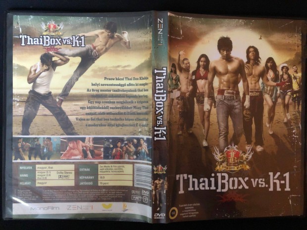 Thai Box vs. K-1 (karcmentes, David Bueno, Lex De Grott) DVD