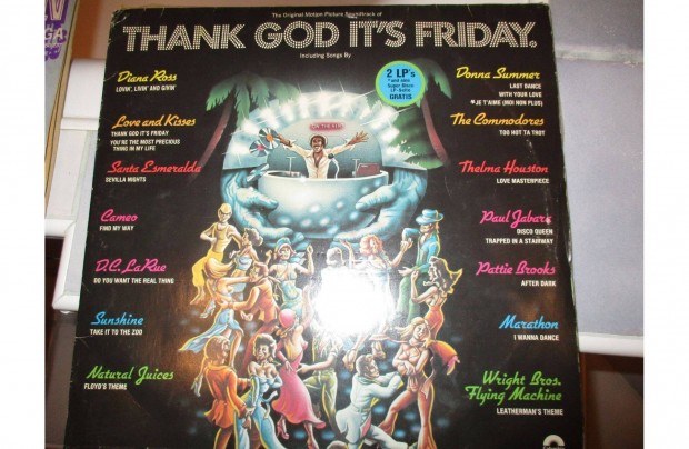 Thank god it's friday filmzene LP hanglemez elad (2 LP)