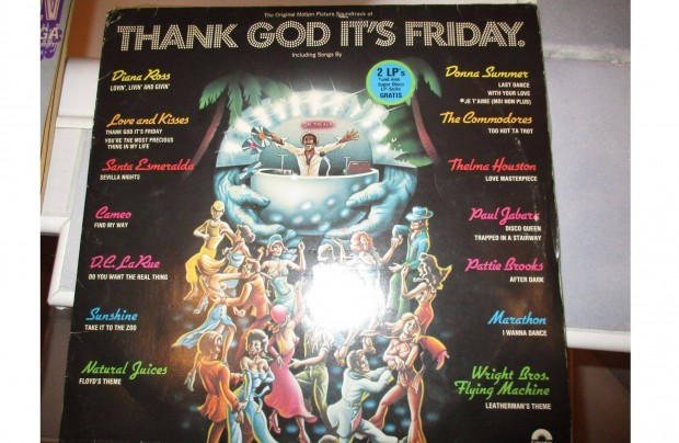 Thank god it's friday filmzene bakelit hanglemez elad (2 LP)