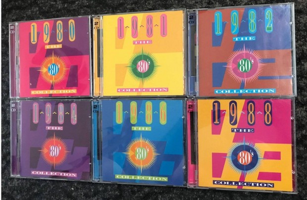The 80's Collection CD ( 6x 2=12 db) CD vlogats TIME LIFE