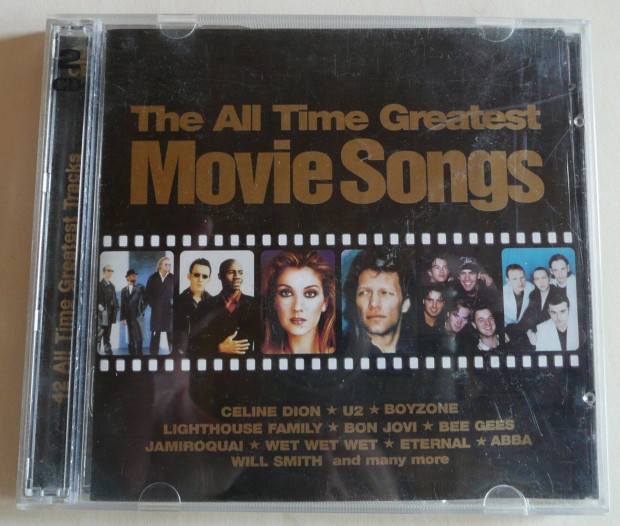 The ALL TIME Greatest Movie Songs CD