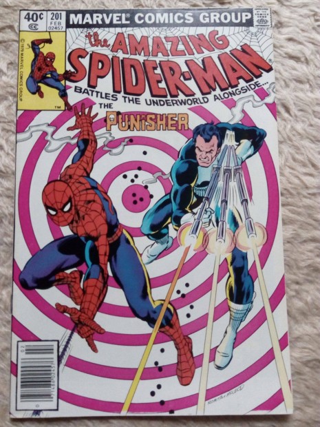 The Amazing Spider-man Marvel kpregny 201. szma elad (Megtorl)!