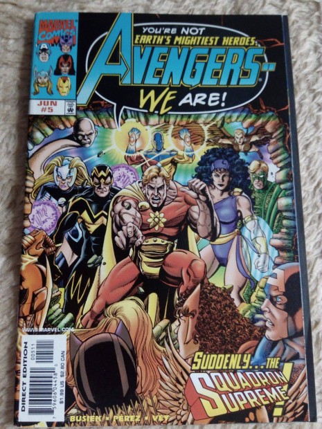 The Avengers amerikai Marvel kpregny 5. szma elad (Bossz Angya)!