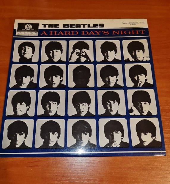 The Beatles - A Hard Day's Night; LP, Vinyl, bakelit