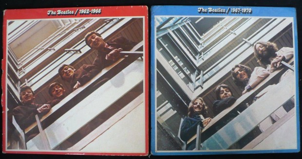 The Beatles: piros s kk hanglemez (2 X 2 LP)