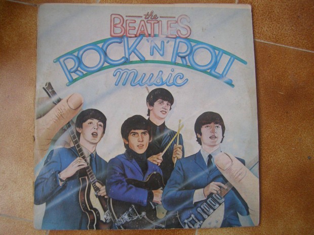 The Beatles dupla bakelit hanglemez borító, lemez nélkül