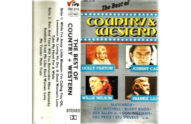 The Best of Country & Western-hangkazetta 1988-svjci felvtel