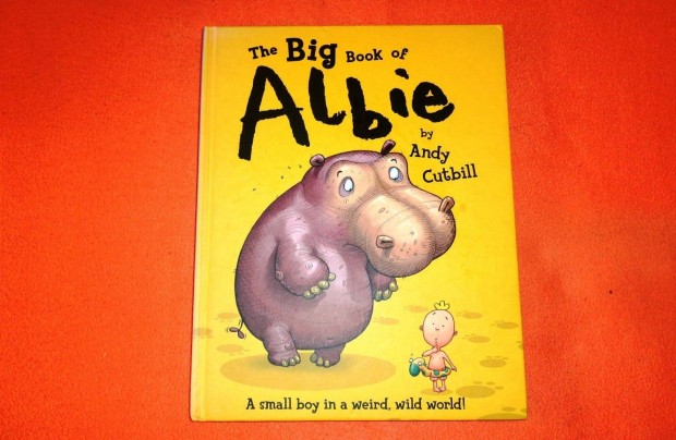 The Big Book of Albie by Andy Cutbill (angol nyelv gyerekknyv)