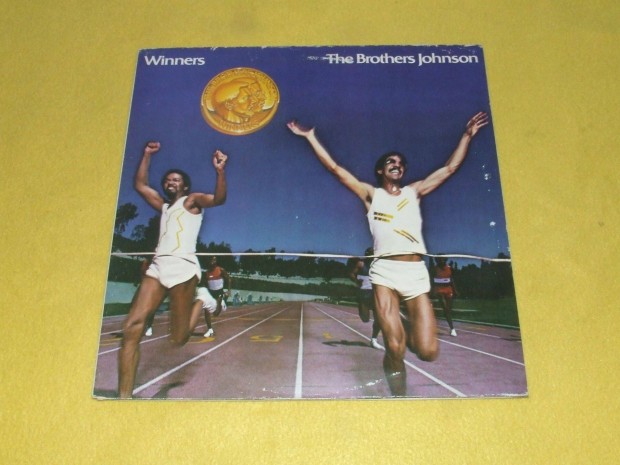 The Brothers Johnson: Winners - holland nyoms funky bakelit lemez