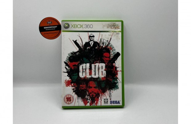 The Club - Xbox 360 jtk, hasznlt