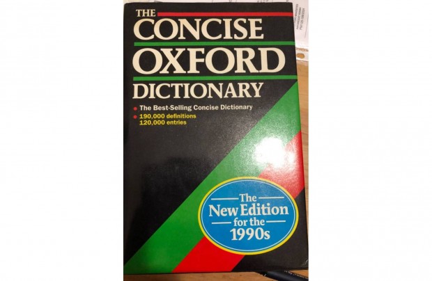 The Concise Oxford Dictionary