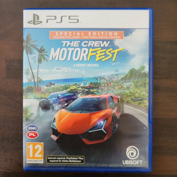 The Crew Motorfest Special Edition ps5 jtk elad-csere