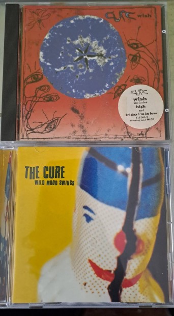 The Cure cd lemezek eladk