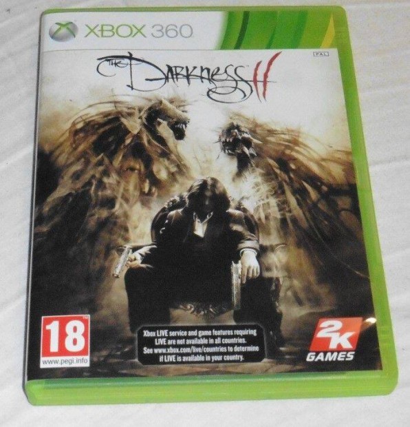 The Darkness 2. (dmonos) Gyri Xbox 360, Xbox ONE, Series X Jtk