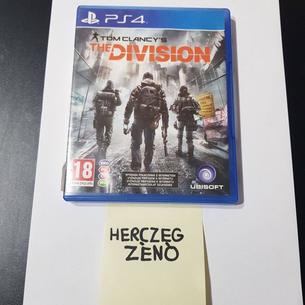 The Division 1 Magyar Feliratos PS4