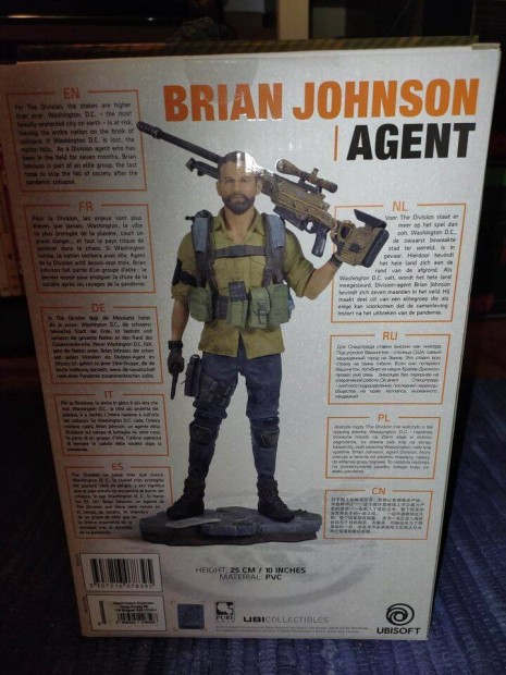 The Division 2 Brian Johnson szobor