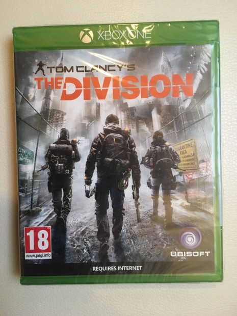 The Division Xbox One játék, bontatlan
