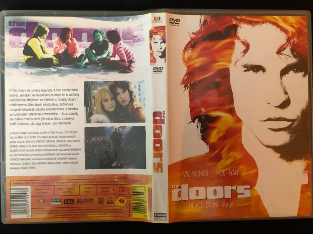 The Doors DVD (karcmentes, Oliver Stone, Val Kilmer, Meg Ryan)
