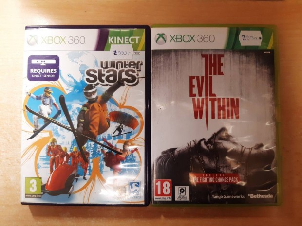 The Evil Within, Kinect Winter Stars Xbox 360 Jtkok !