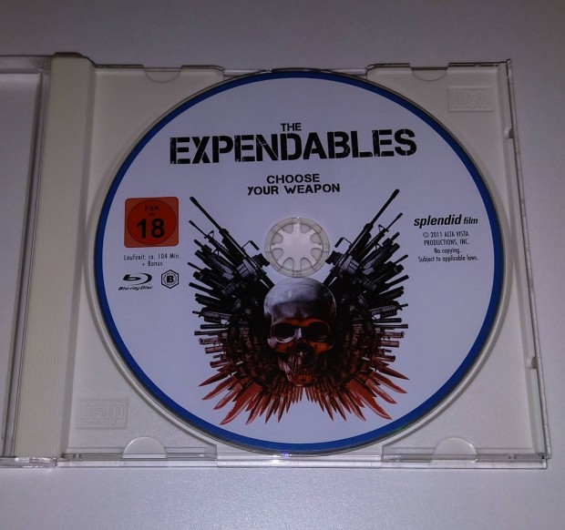 The Expendables - A felldozhatk ( 2010.) Blu-ray Film - Angol!