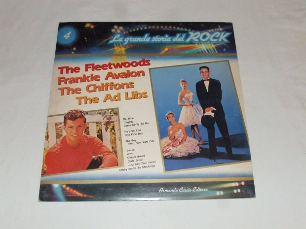 The Fleetwoods & Frankie Avalon & The Chiffons & The Ad Libs - LP