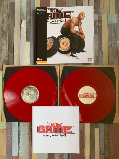 The Game Documentary vinyl lemez bakelit 2LP j USA exclusive kiads
