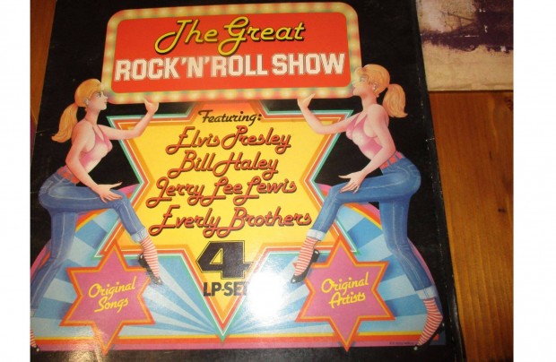 The Great Rock'n Roll Show bakelit hanglemez (4lp) elad