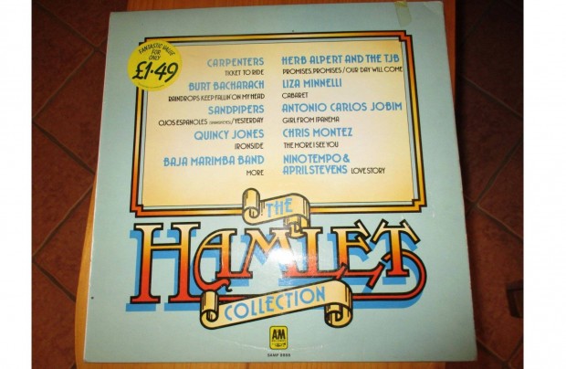 The Hamlet collection vinyl hanglemez elad