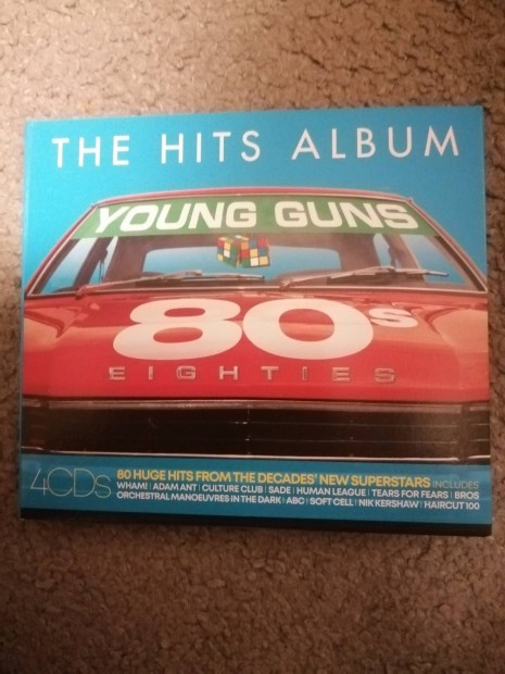 The Hits Album 80s Young Guns 4CD elad 