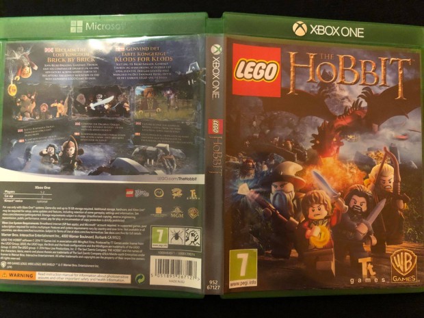 The Hobbit Xbox ONE eredeti játék (karcmentes, kézikönyvvel)