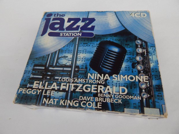 The Jazz Station 4CD-s Boxset Msoros Audi CD 1998 Eredeti