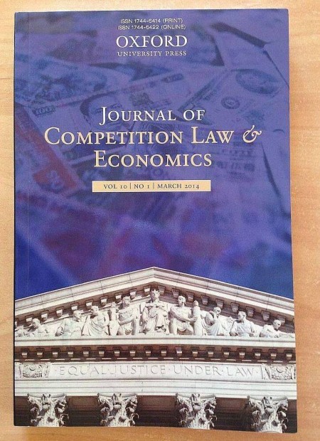 The Journal Competition Law & Economics