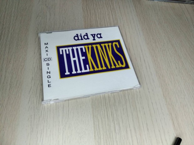 The Kinks - Did Ya / Single CD 1991