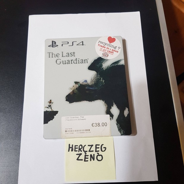 The Last Guardian Steelbook PS4