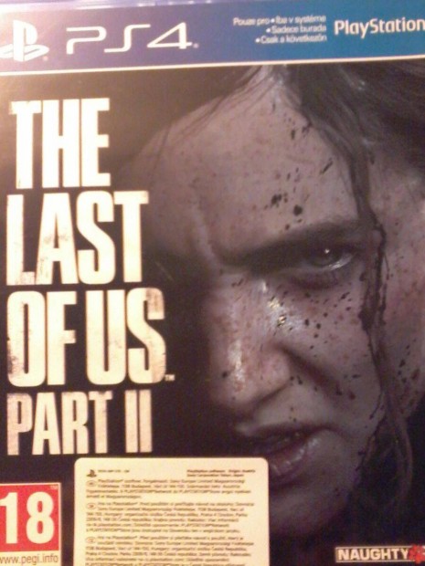 The Last of Us 2.PS 4 jtk elad.(nem postzom)