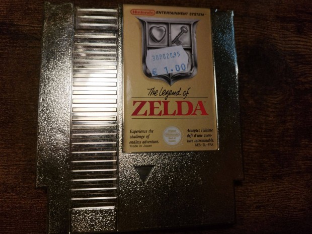 The Legend of Zelda eredeti nintendo jtk ritka francia verzi